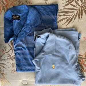 2 - Ladies Short Sleeved Collared Golf or Sport Shirts